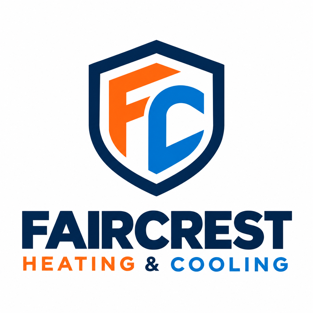 Faircrest Heating & Cooling FC shield logo